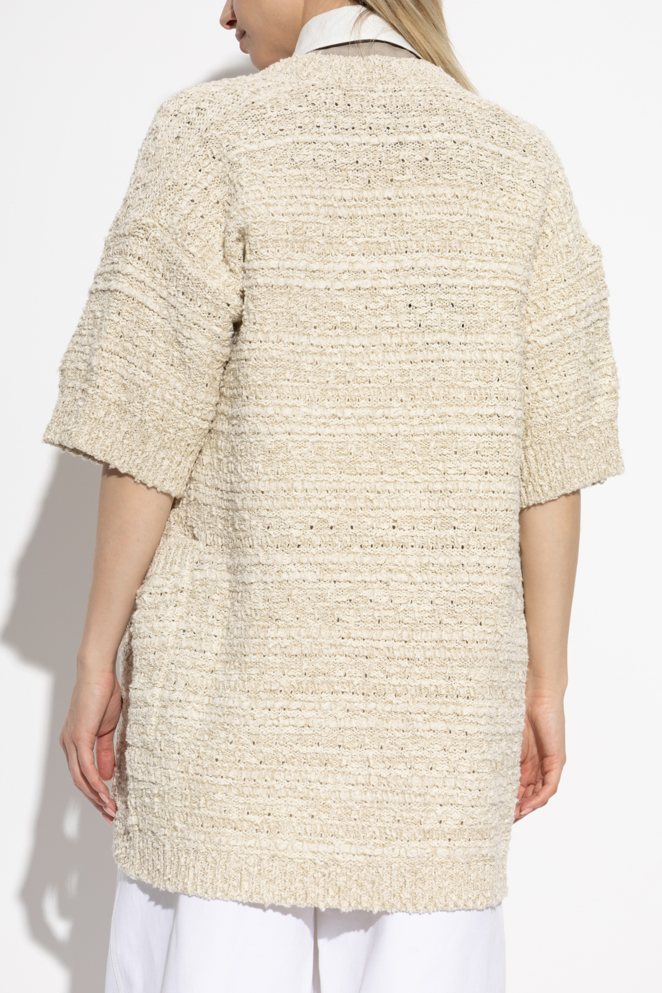 Cream Cardigan with pockets Max Mara - Vitkac Italy Cream Cardigan with pockets Max Mara - Vitkac Italy